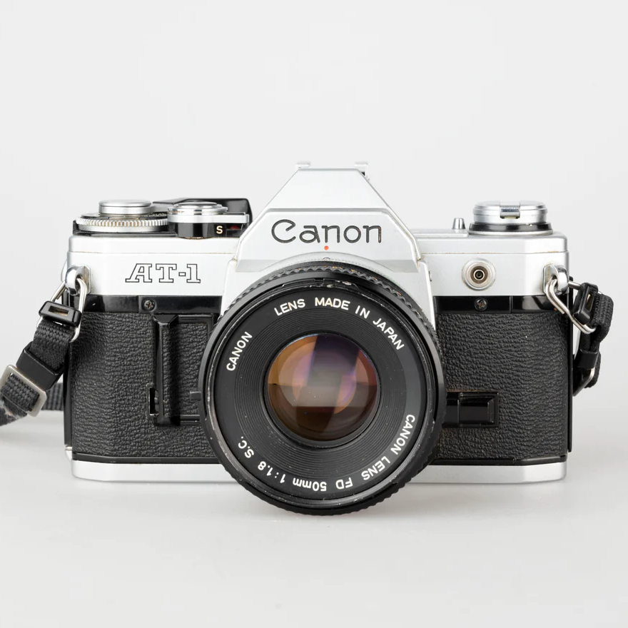 Cámara réflex SLR Canon A-1 50mm FD 1.8 en Camera Shop 📸