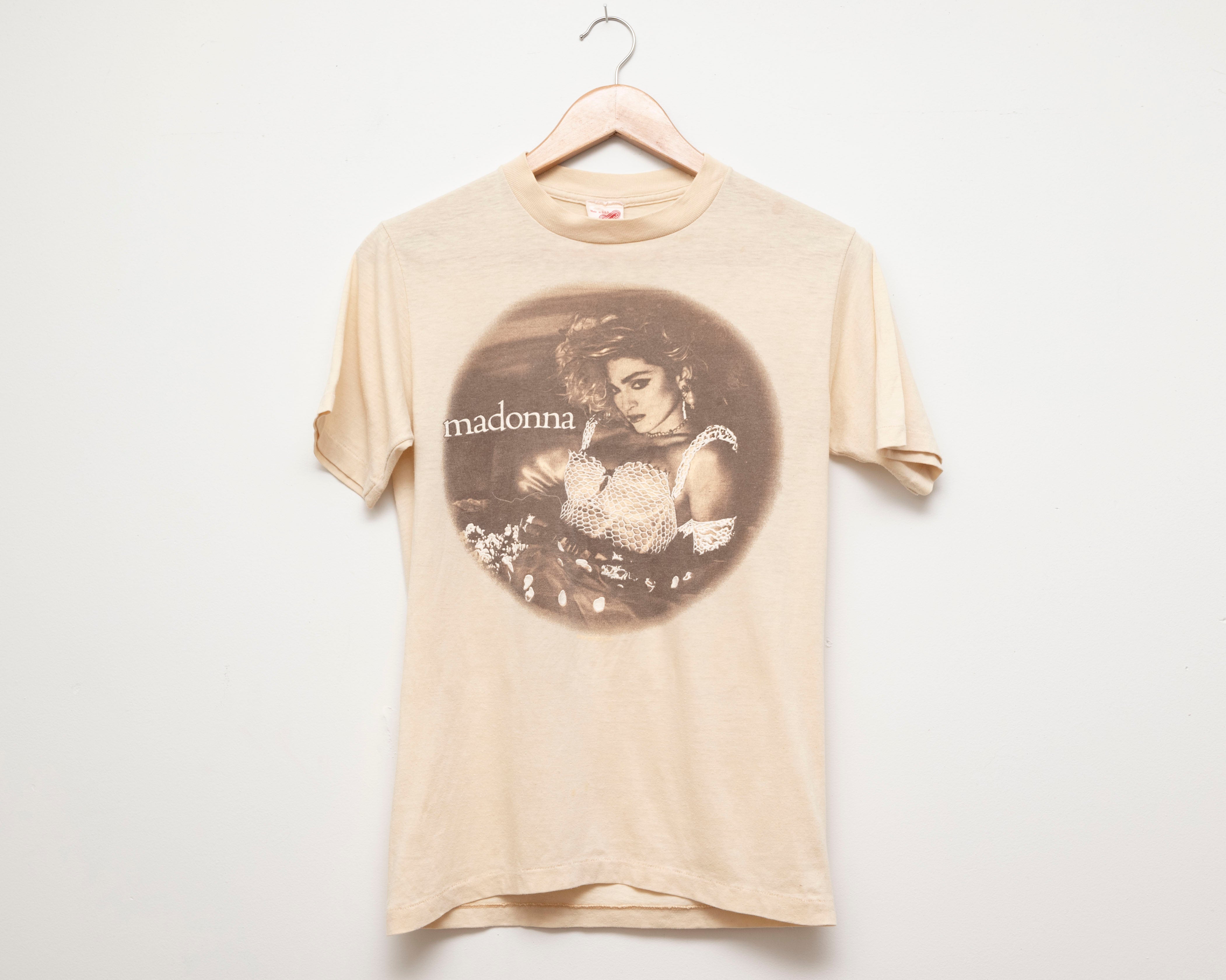 Vintage Madonna t-shirt - The Virgin Tour 1985 – New Wave Pool