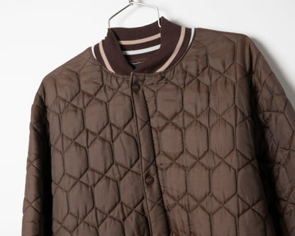 Manteau matelassée marron