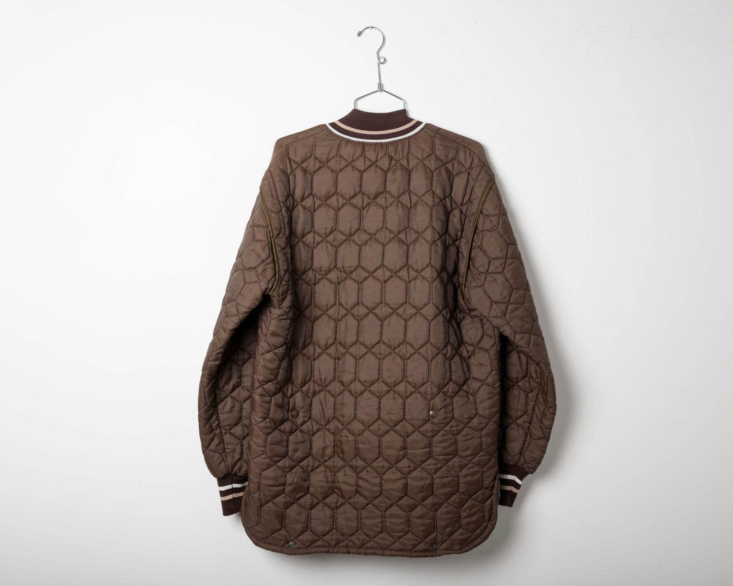 Manteau matelassée marron