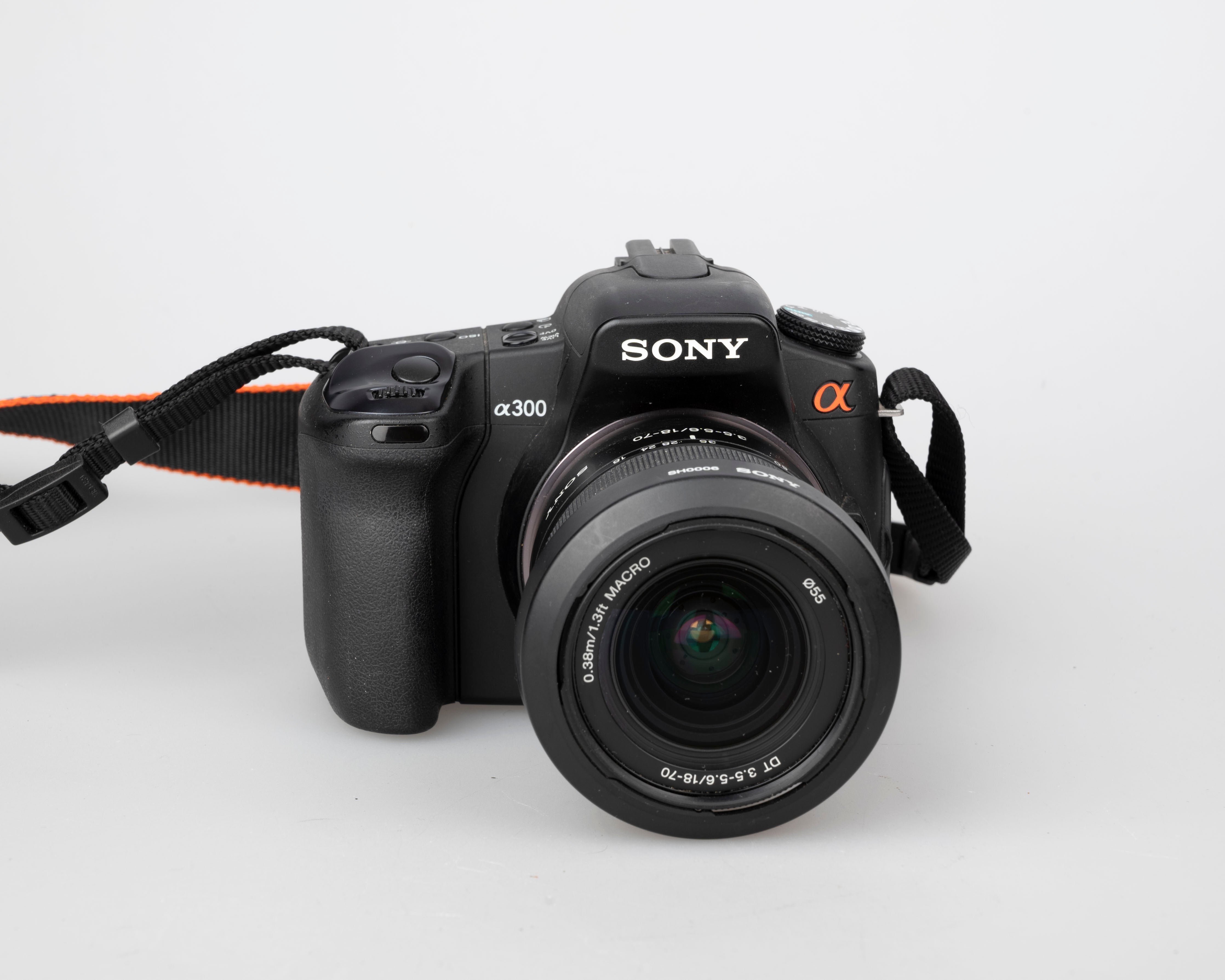 Sony Alpha DSLR-A300 10.2MP CCD sensor Digital SLR Camera w