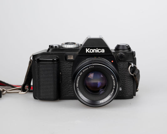 Appareil photo reflex Konica FS-1 35 mm avec objectif Hexanon AR 50 mm f1.87 (série 518843)
