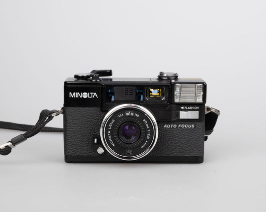 Minolta Hi-Matic AF2 35mm camera w/ case (serial 2897257) | film🎞tested