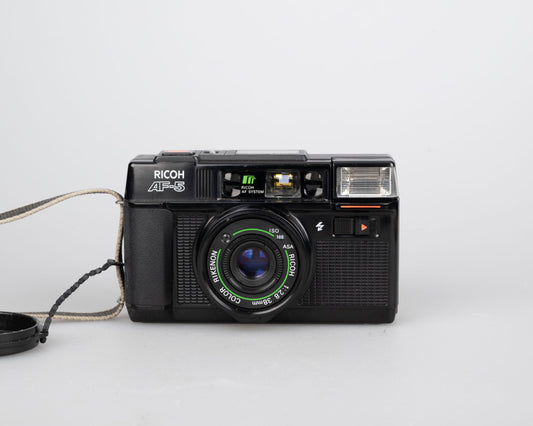 Ricoh AF-5 35mm camera w/ case (serial 77168749) | film🎞tested