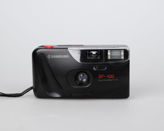 Samsung SF-100 35mm film camera w/ case (serial 2504289)