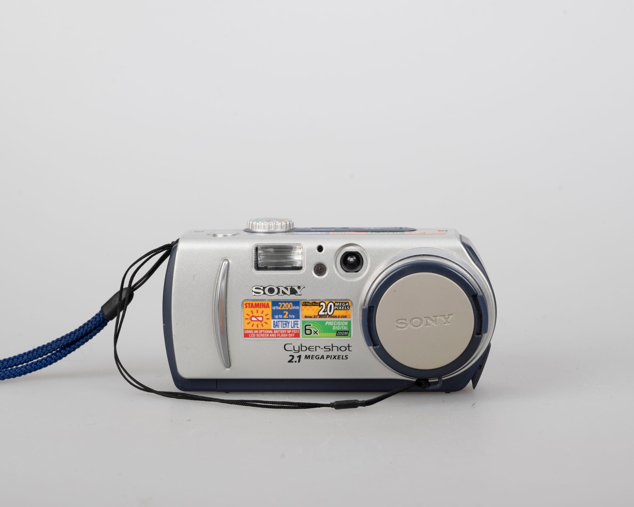 Sony Cyber-Shot DSC-P50 2.1 MP CCD sensor digicam (uses AA 