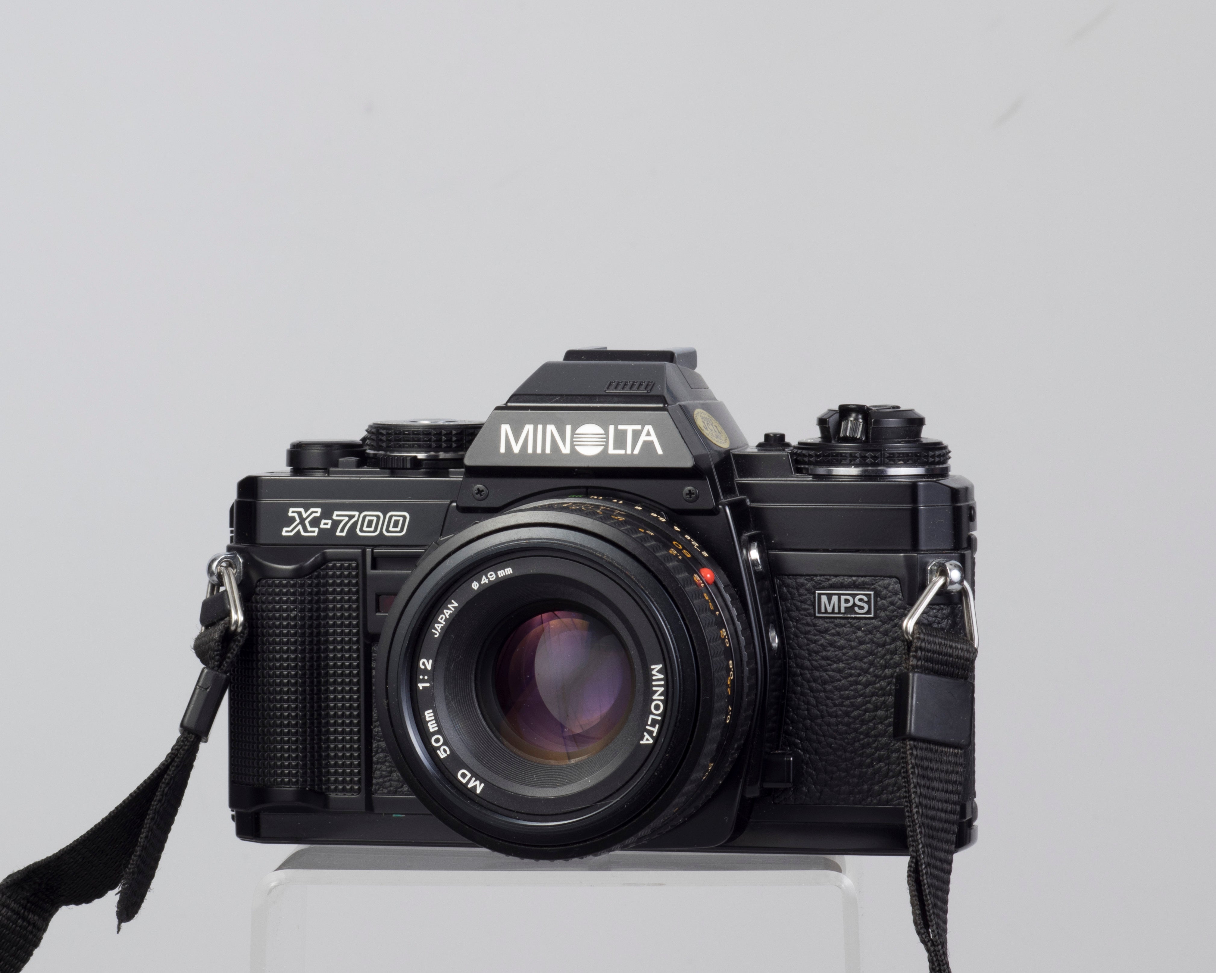 MINOLTA X-700 35mm SLR Film Camera shops with MC 50mm f/1.7 Lens (Read)