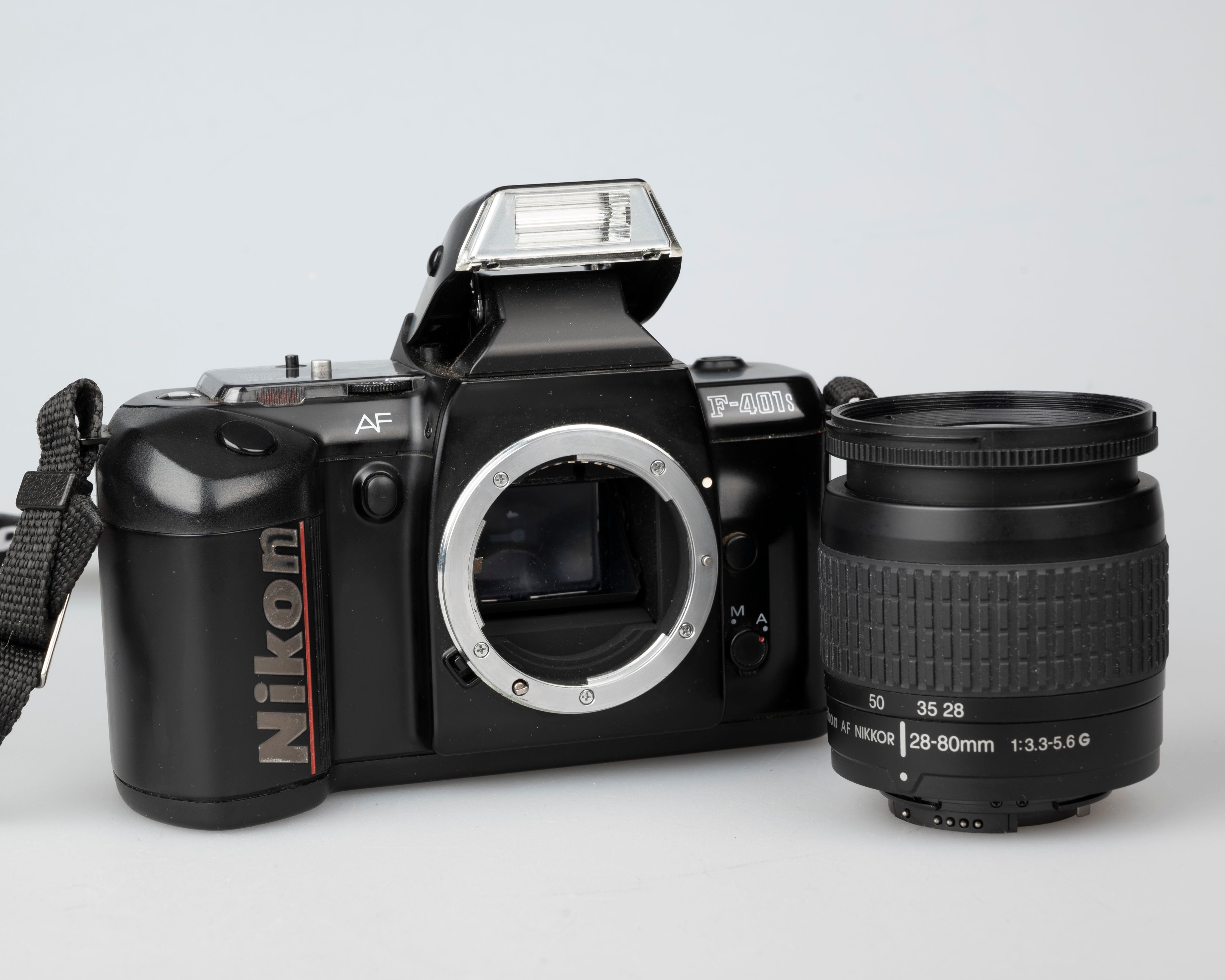 44567 Nikon ニコン F-401S カメラ 28-80mm 1:3.5-5.6 - カメラ、光学機器