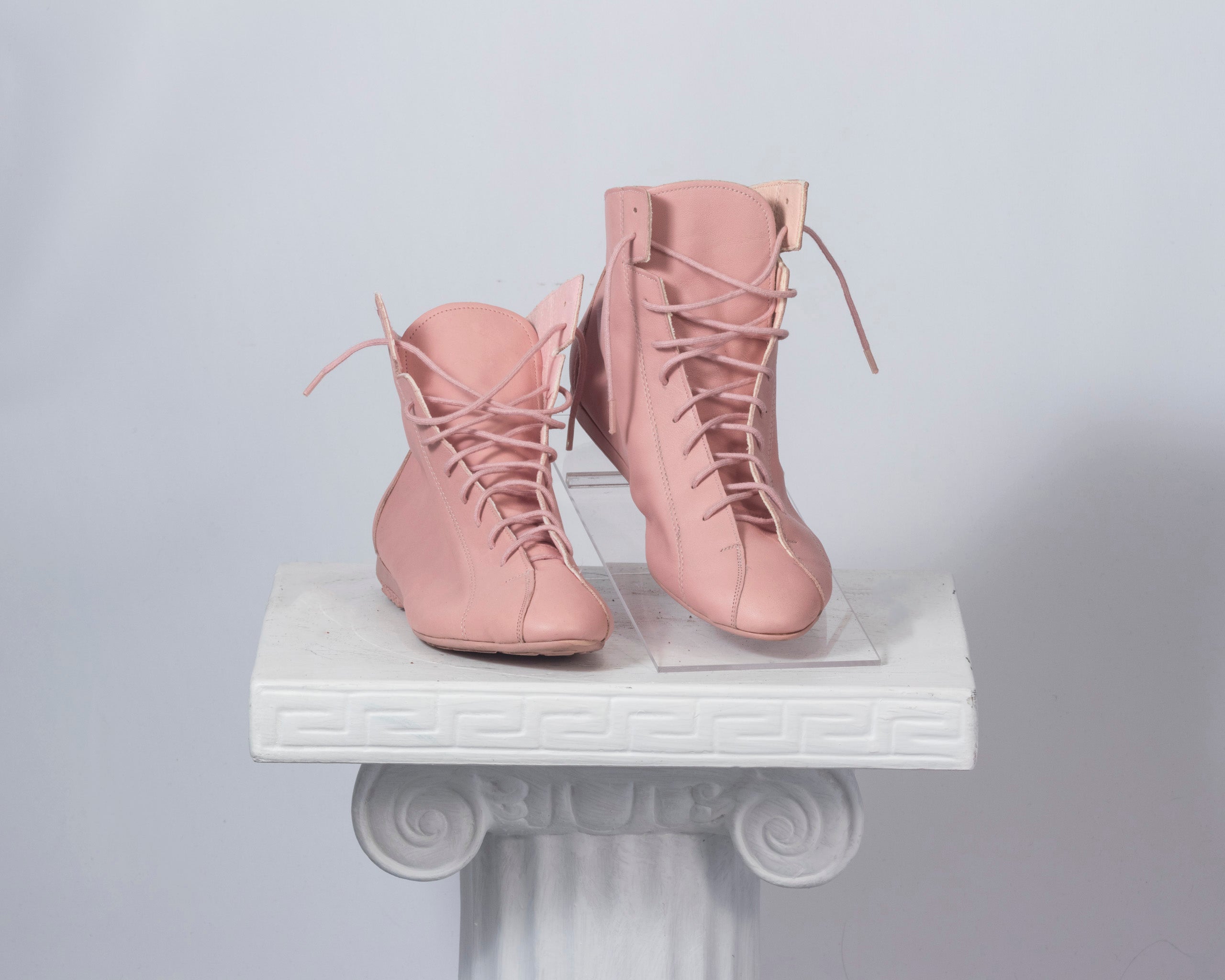 Lace shops up sneaker boots